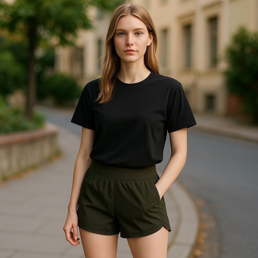 Women's Zyia Active  Black Shorts